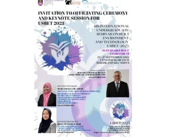 6TH UNDERGRADUATE SEMINAR ON BUILT ENVIRONMENT (USBET 2023)